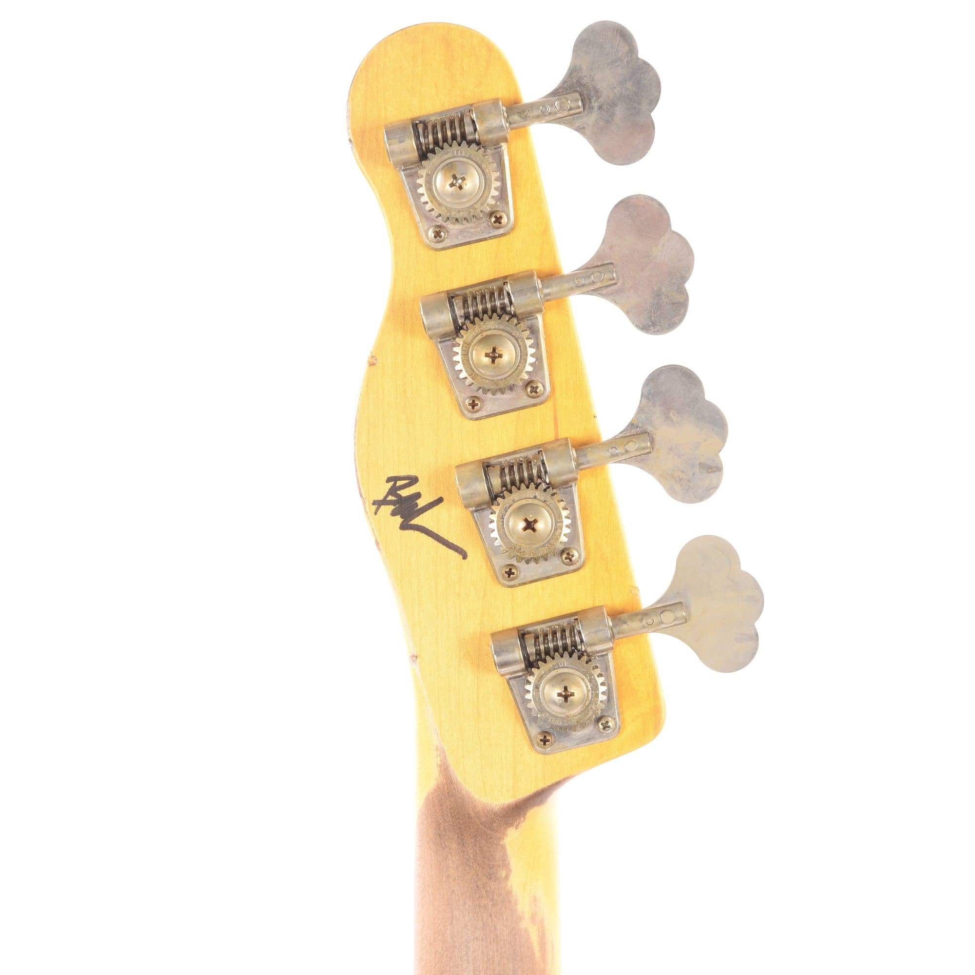 Nash PB-55 2-Tone Sunburst Extra Heavy Relic w/1-Ply White Pickguard & Lollar Pickup Bass Guitars / 4-String