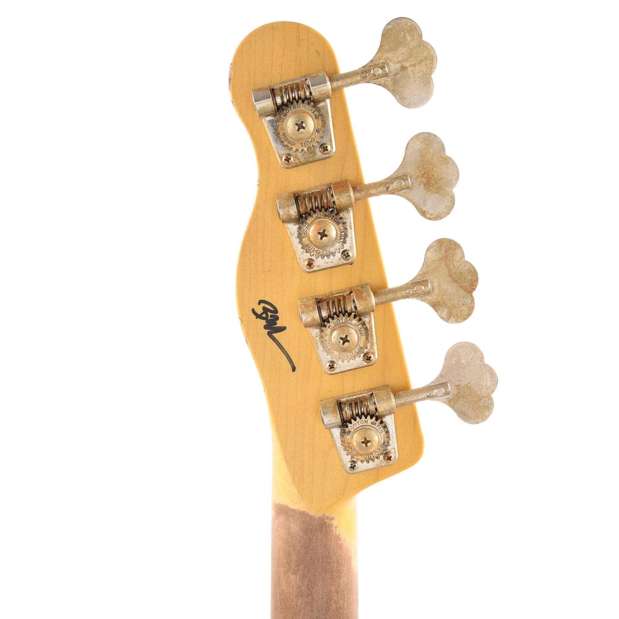 Nash PB-55 2-Tone Sunburst Extra Heavy Relic w/1-Ply White Pickguard & Lollar Pickup Bass Guitars / 4-String