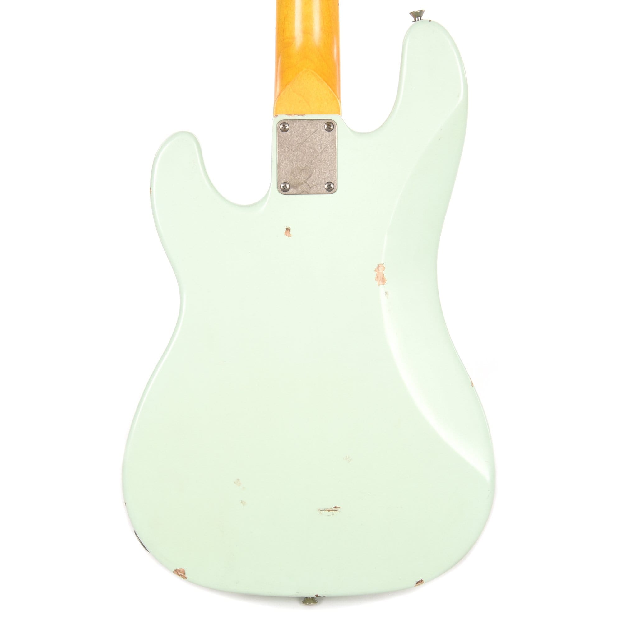 Nash PB-55 Ash Surf Green Light Relic w/3-Ply White Pickguard & Lollar Pickup Bass Guitars / 4-String