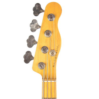 Nash PB-55 Ash Surf Green Light Relic w/3-Ply White Pickguard & Lollar Pickup Bass Guitars / 4-String