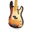 Nash PB-57 3-Tone Sunburst Medium Relic Ash w/Gold Anodized Pickguard & Lollar Pickups Bass Guitars / 4-String