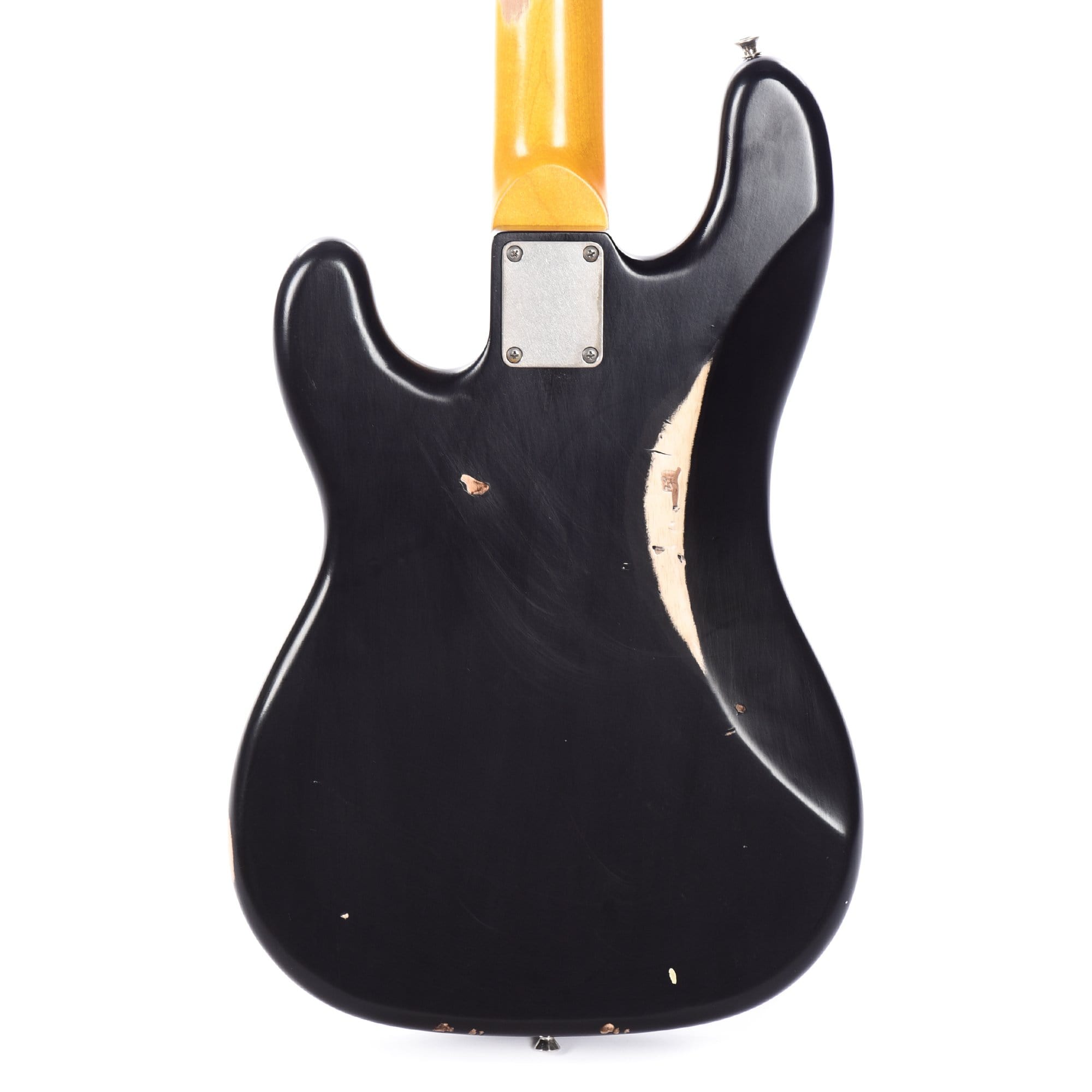 Nash PB-57 Black Medium Relic w/Gold Anodized Pickguard & Lollar Pickups Bass Guitars / 4-String