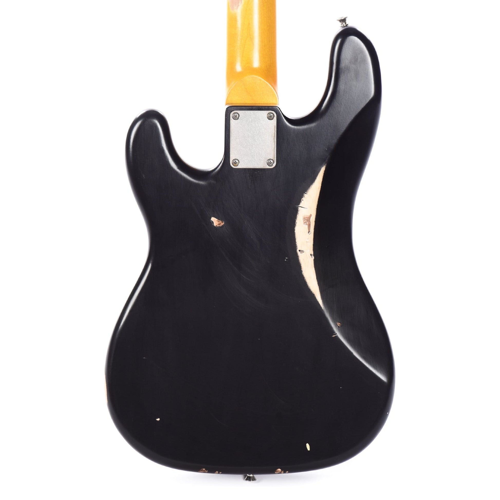 Nash PB-57 Black Medium Relic w/Gold Anodized Pickguard & Lollar Pickups Bass Guitars / 4-String
