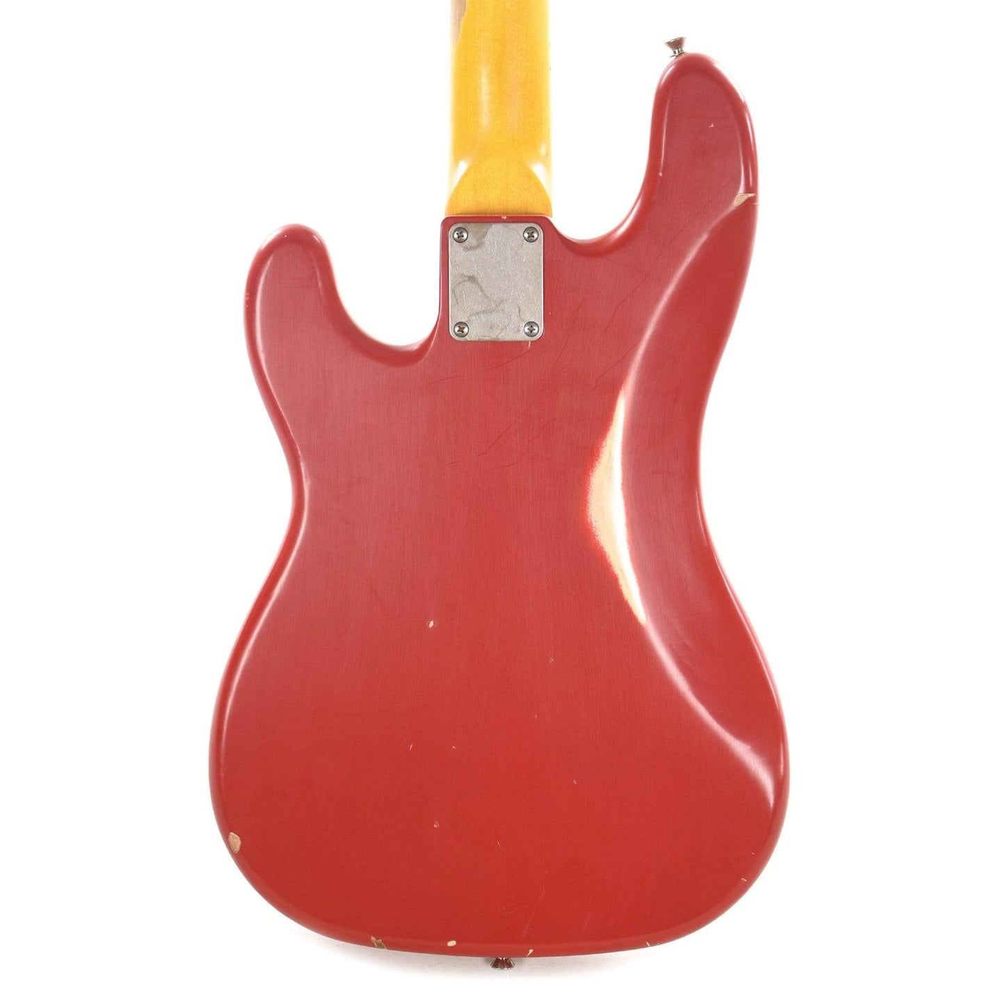 Nash PB-57 Dakota Red Medium Relic w/Gold Anodized Pickguard & Lollar Pickups Bass Guitars / 4-String