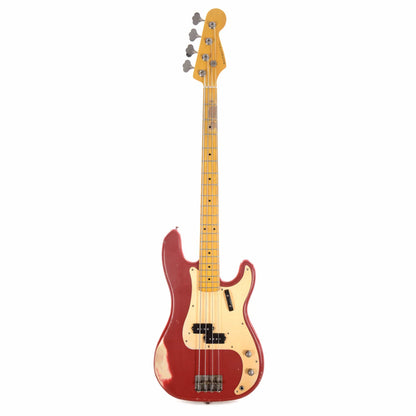 Nash PB-57 Dakota Red Medium Relic w/Gold Anodized Pickguard & Lollar Pickups Bass Guitars / 4-String