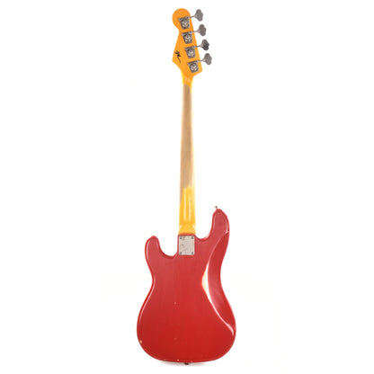 Nash PB-57 Dakota Red Medium Relic w/Gold Anodized Pickguard & Lollar Pickups Bass Guitars / 4-String