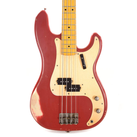 Nash PB-57 Dakota Red Medium Relic w/Gold Anodized Pickguard & Lollar Pickups Bass Guitars / 4-String