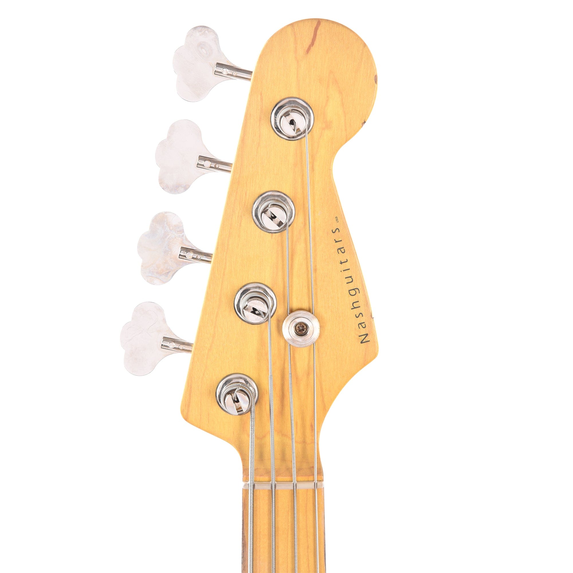 Nash PB-57 Lake Placid Blue Light Relic w/Gold Anodized Pickguard & Lollar Pickups Bass Guitars / 4-String