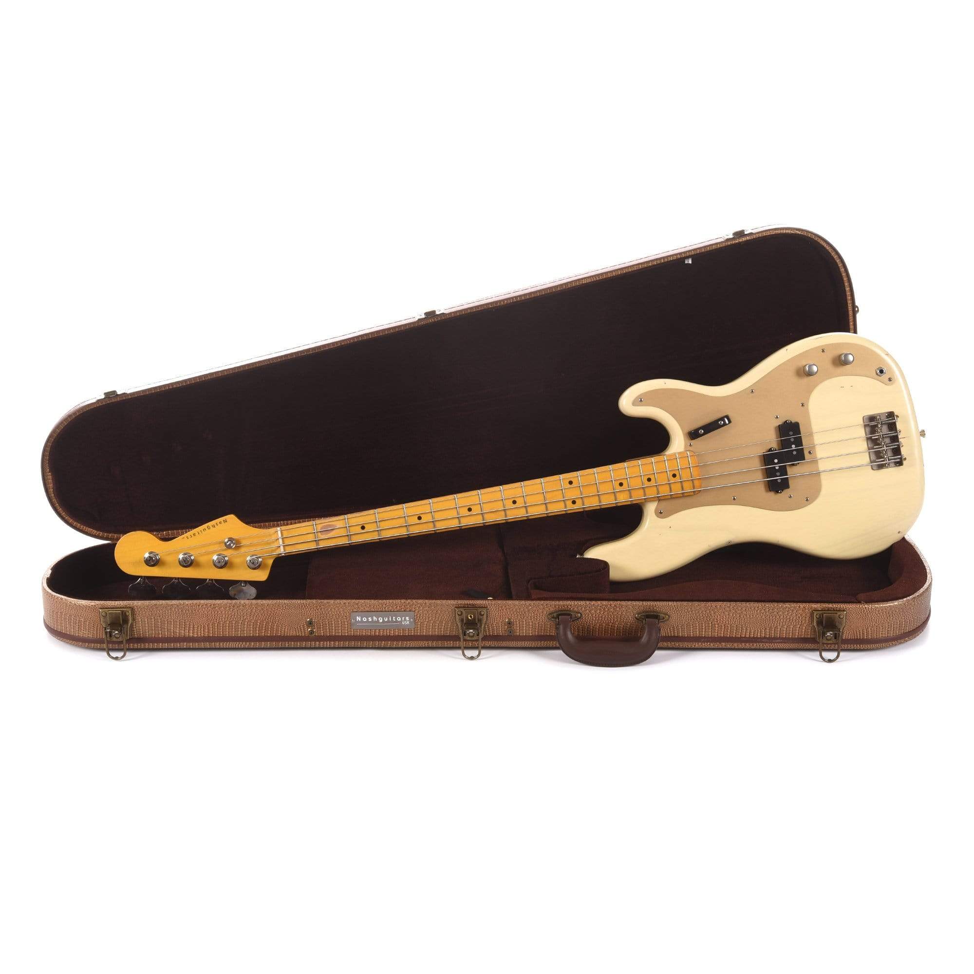 Nash PB-57 Mary Kaye Light Relic w/Gold Anodized Pickguard & Lollar Pickups Bass Guitars / 4-String