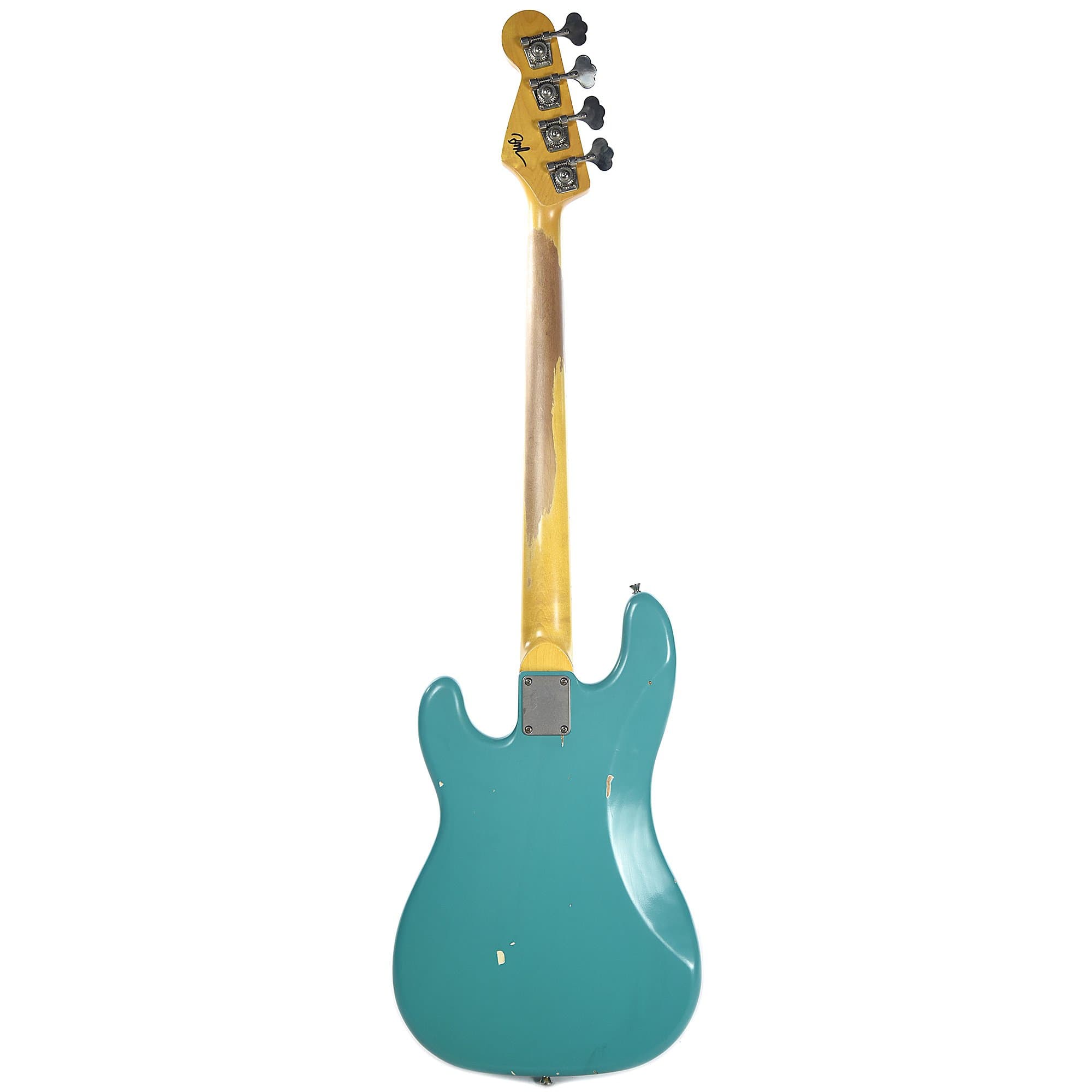 Nash PB-57 Sea Foam Green Light Relic w/Gold Anodized Pickguard & Lollar Pickups Bass Guitars / 4-String