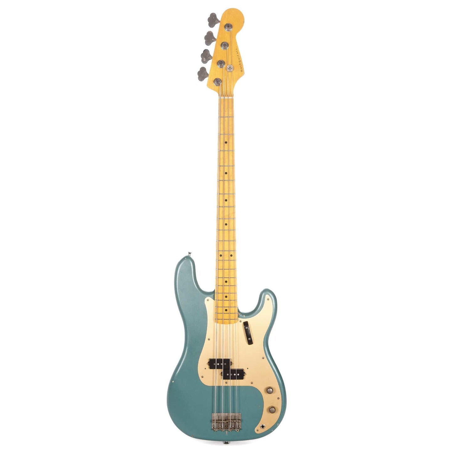 Nash PB-57 Sherwood Green Metallic Light Relic w/Gold Anodized Pickguard & Lollar Pickups Bass Guitars / 4-String