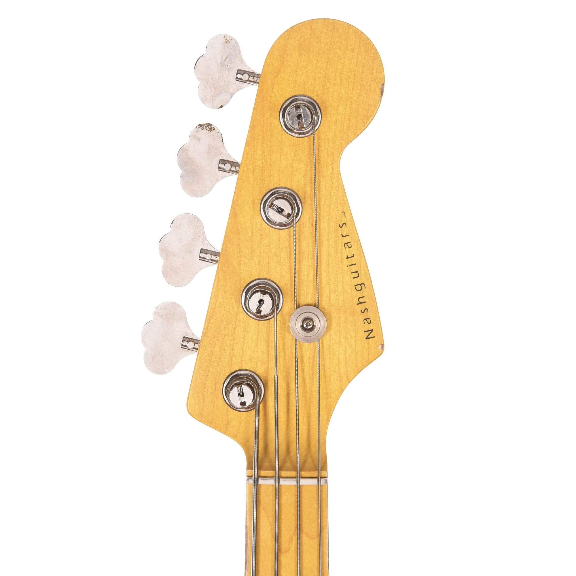 Nash PB-57 Sherwood Green Metallic Light Relic w/Gold Anodized Pickguard & Lollar Pickups Bass Guitars / 4-String