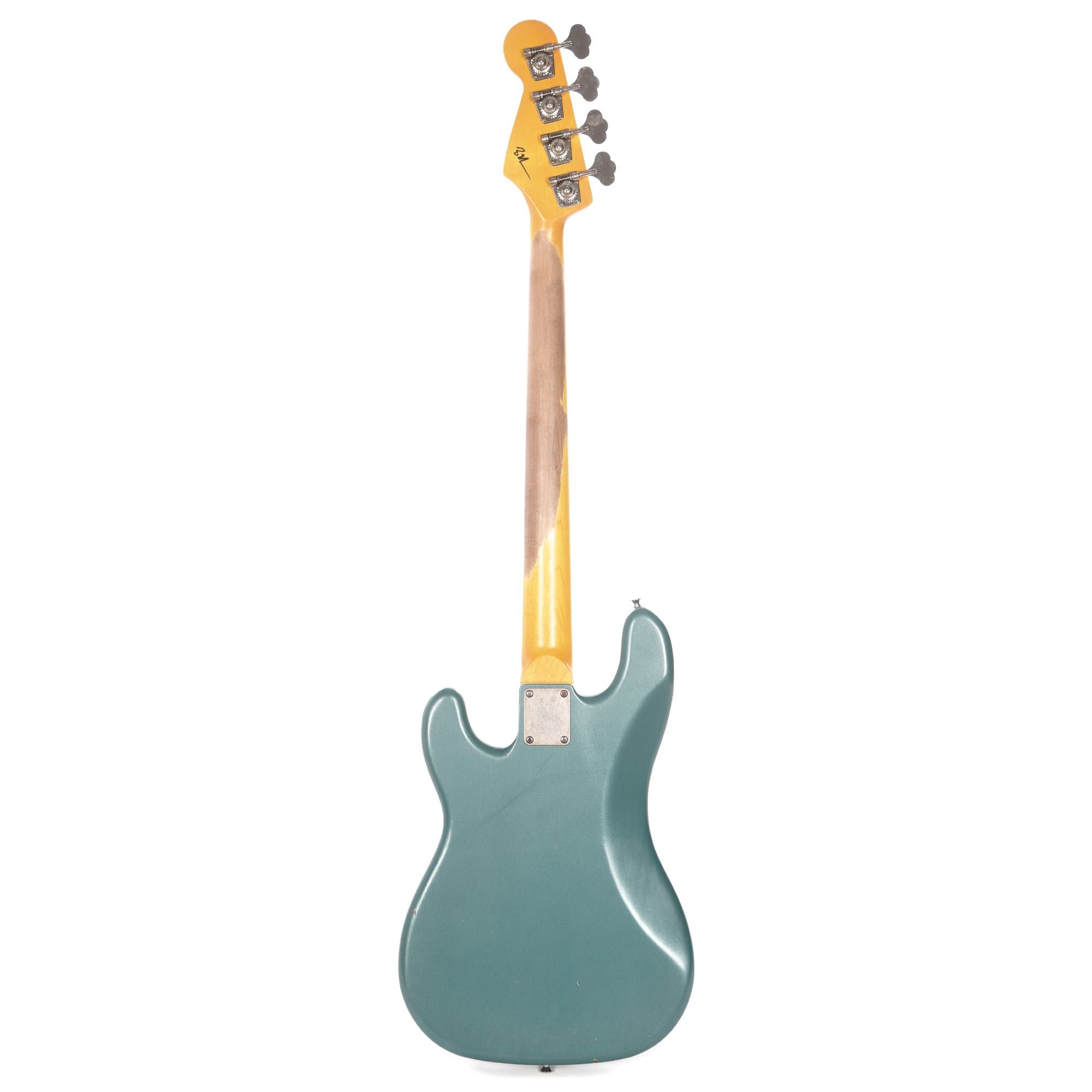 Nash PB-57 Sherwood Green Metallic Light Relic w/Gold Anodized Pickguard & Lollar Pickups Bass Guitars / 4-String
