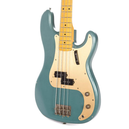 Nash PB-57 Sherwood Green Metallic Light Relic w/Gold Anodized Pickguard & Lollar Pickups Bass Guitars / 4-String