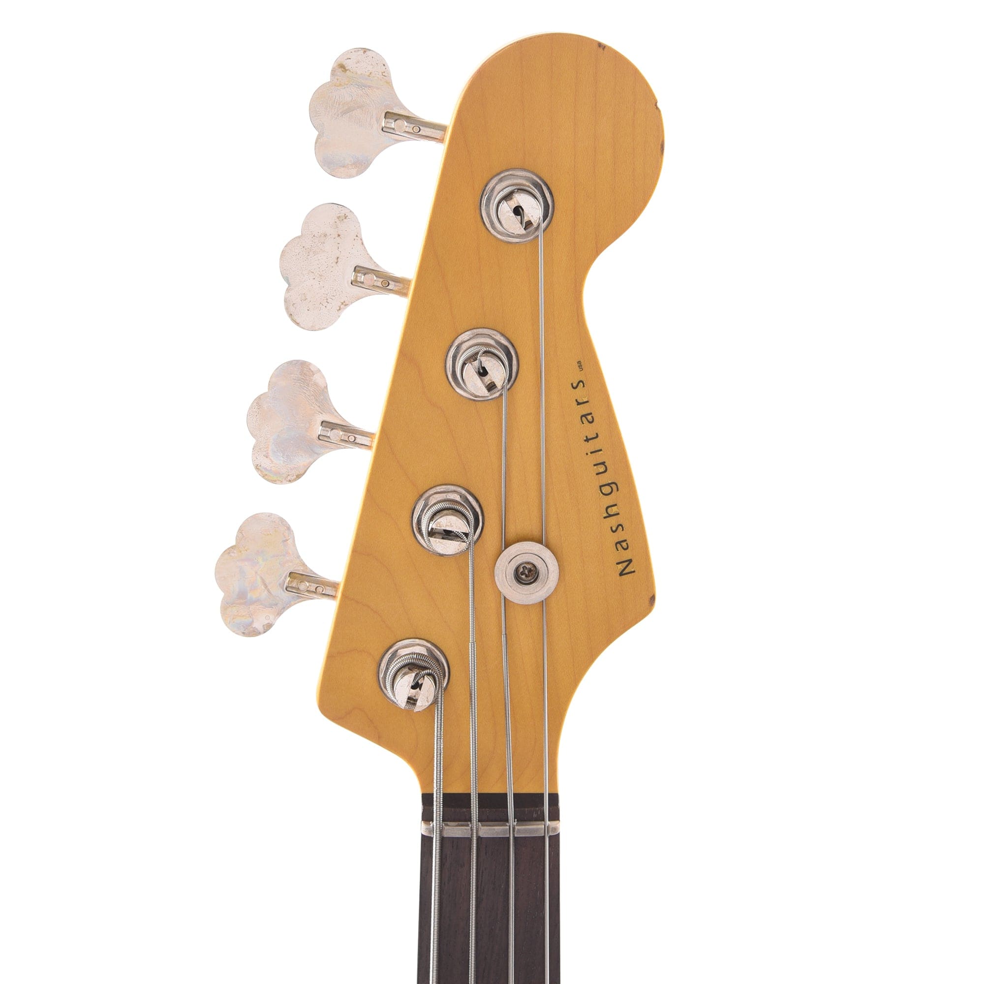 Nash PB-63 3-Tone Sunburst Light Relic w/4-Ply Tortoise Pickguard & Lollar Pickups Bass Guitars / 4-String