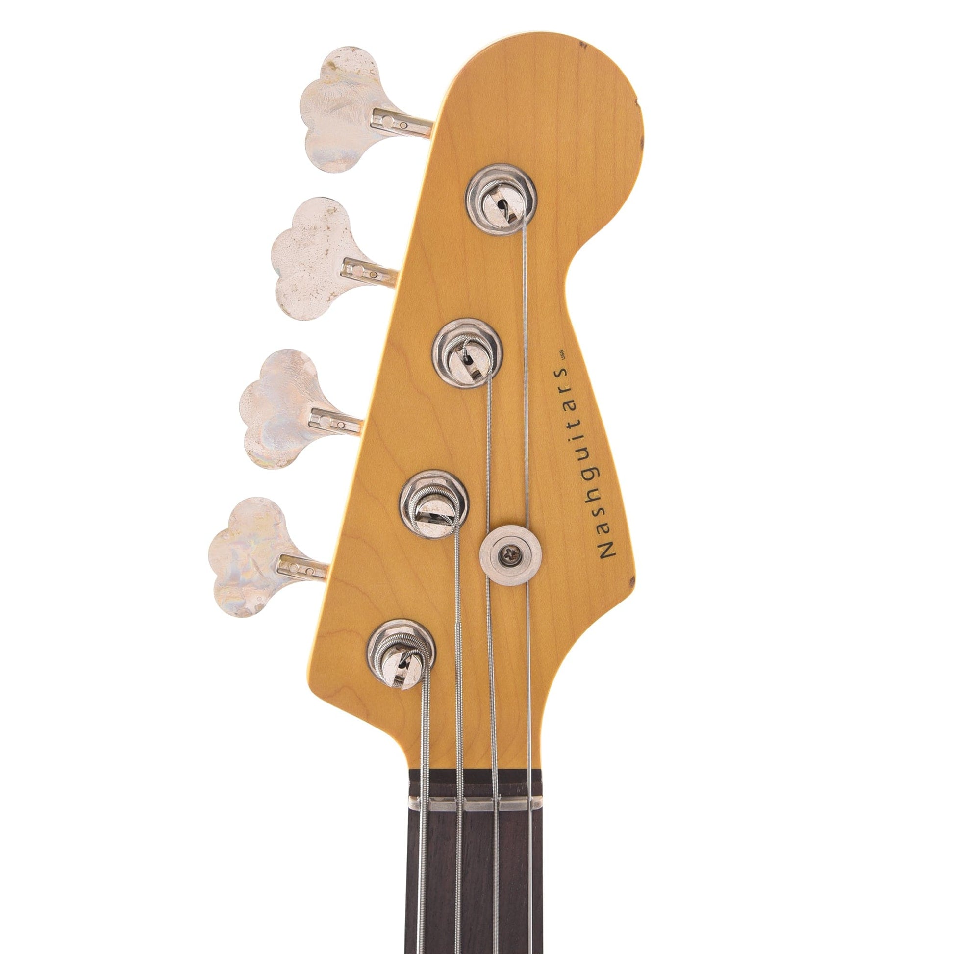 Nash PB-63 3-Tone Sunburst Light Relic w/4-Ply Tortoise Pickguard & Lollar Pickups Bass Guitars / 4-String