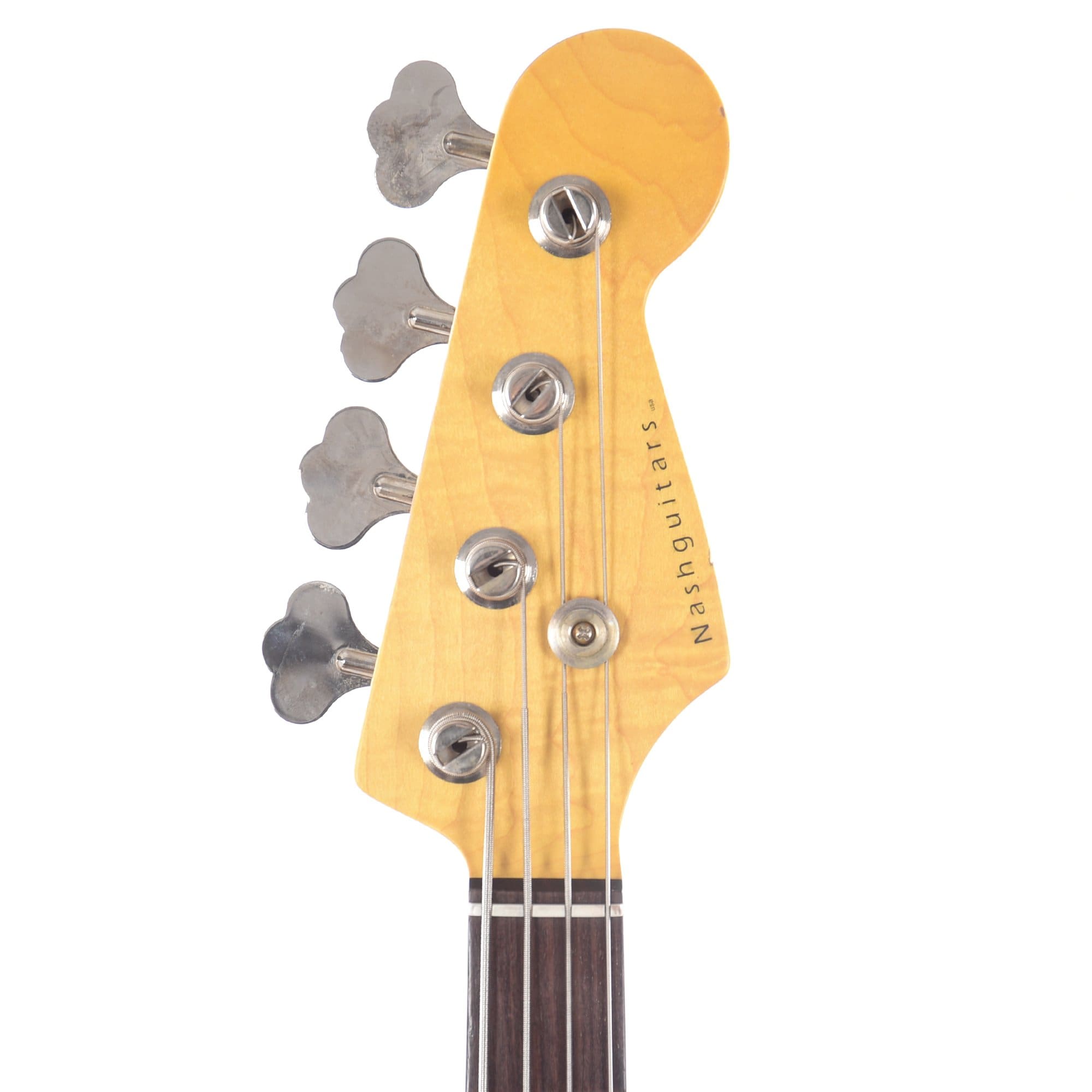 Nash PB-63 Ash 3-Tone Sunburst Light Relic w/4-Ply Tortoise Pickguard, Stack Knob, & Lollar Pickups Bass Guitars / 4-String