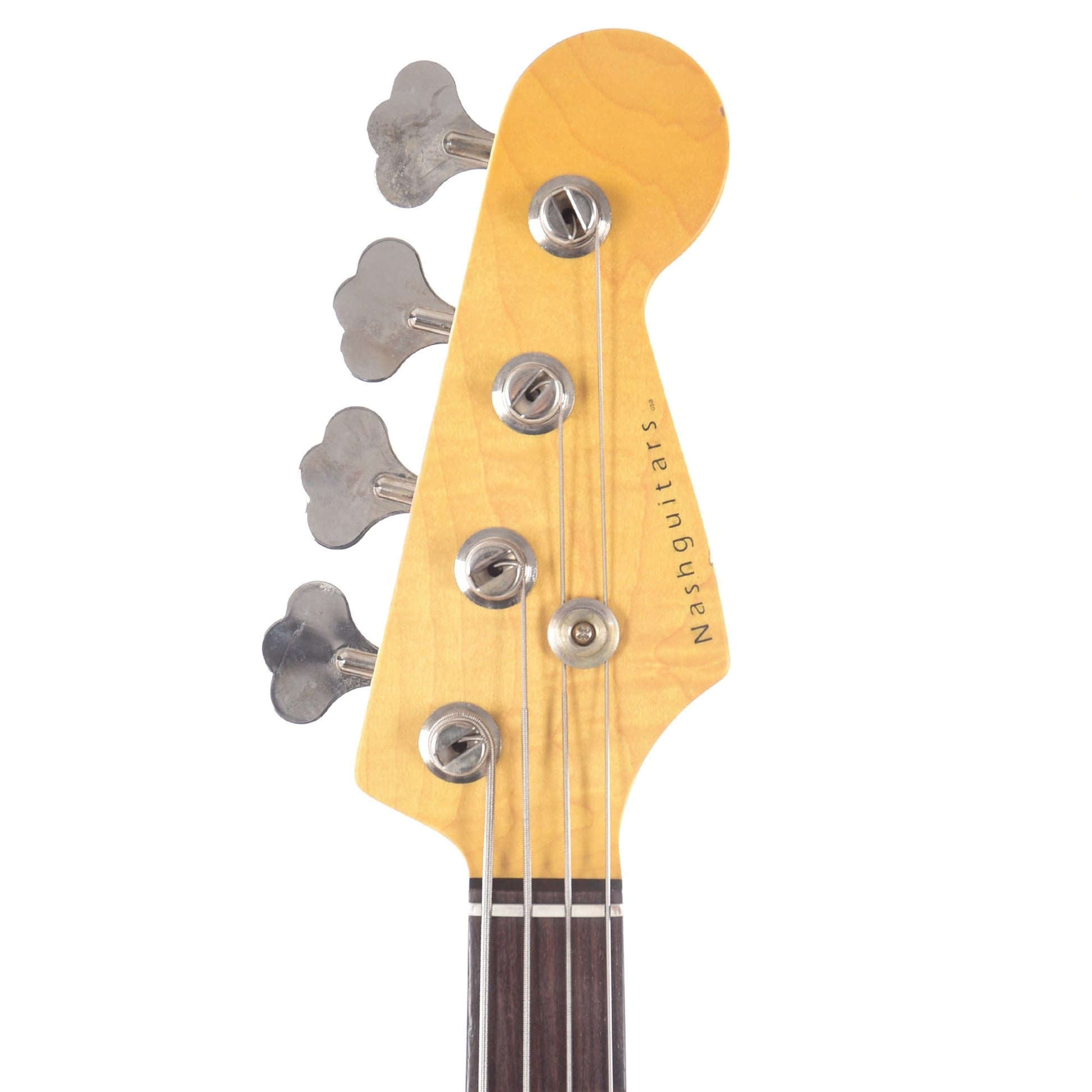 Nash PB-63 Ash 3-Tone Sunburst Light Relic w/4-Ply Tortoise Pickguard, Stack Knob, & Lollar Pickups Bass Guitars / 4-String