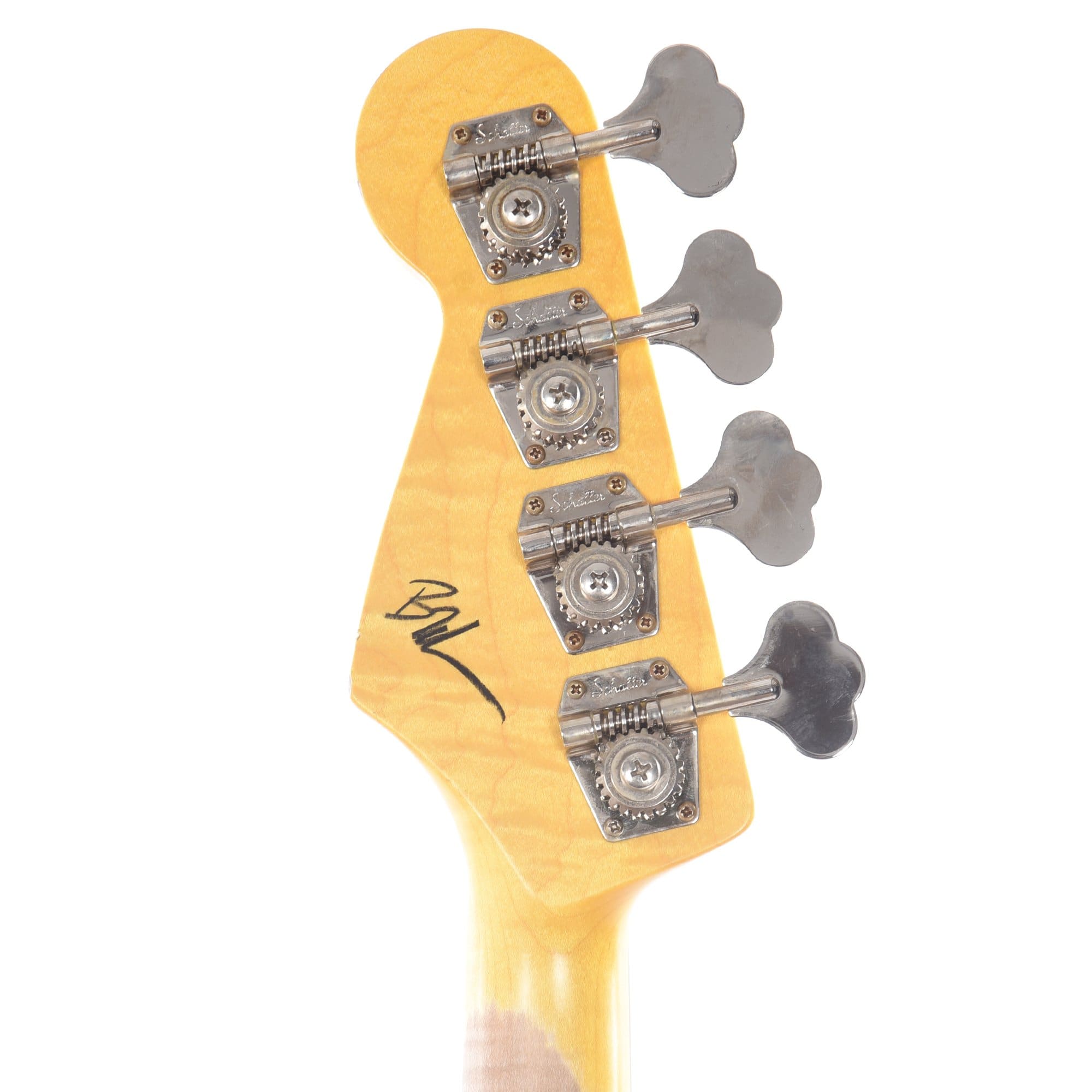 Nash PB-63 Ash 3-Tone Sunburst Light Relic w/4-Ply Tortoise Pickguard, Stack Knob, & Lollar Pickups Bass Guitars / 4-String