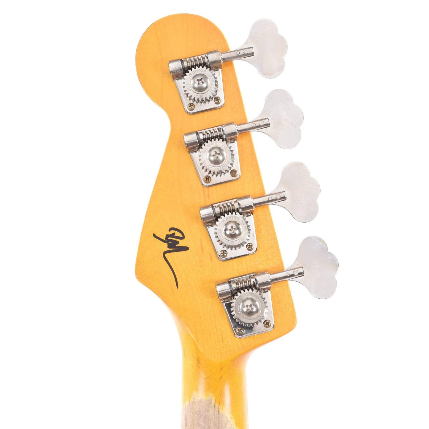 Nash PB-63 Ash Candy Apple Red Light Relic w/3-Ply White Pickguard & Lollar Pickups Bass Guitars / 4-String