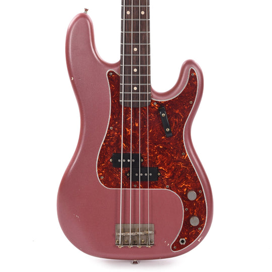 Nash PB-63 Burgundy Mist Light Relic w/4-Ply Tortoise Pickguard & Lollar Pickups Bass Guitars / 4-String