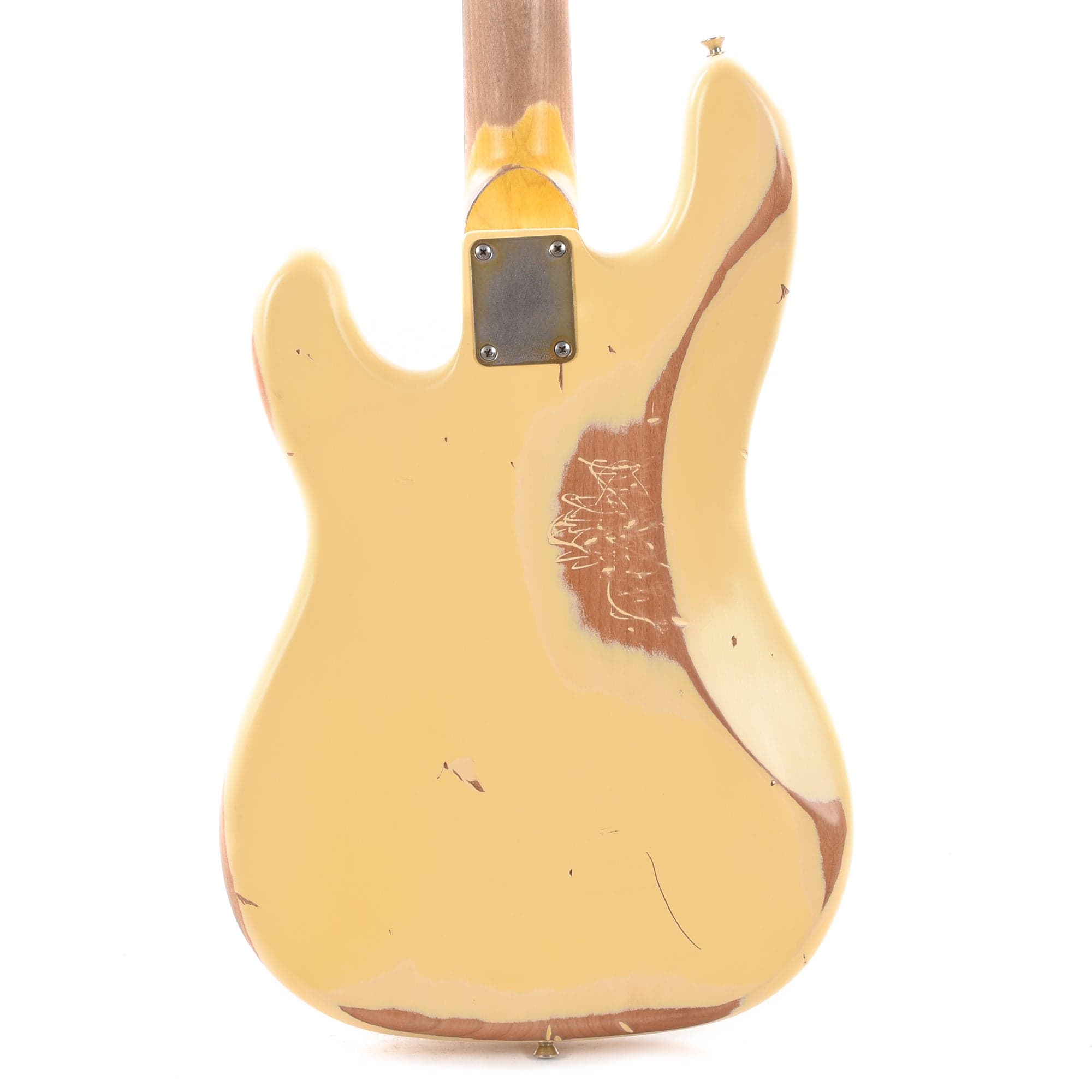 Nash PB-63 Vintage White Heavy Relic w/4-Ply Tortoise Pickguard & Lollar Pickups Bass Guitars / 4-String