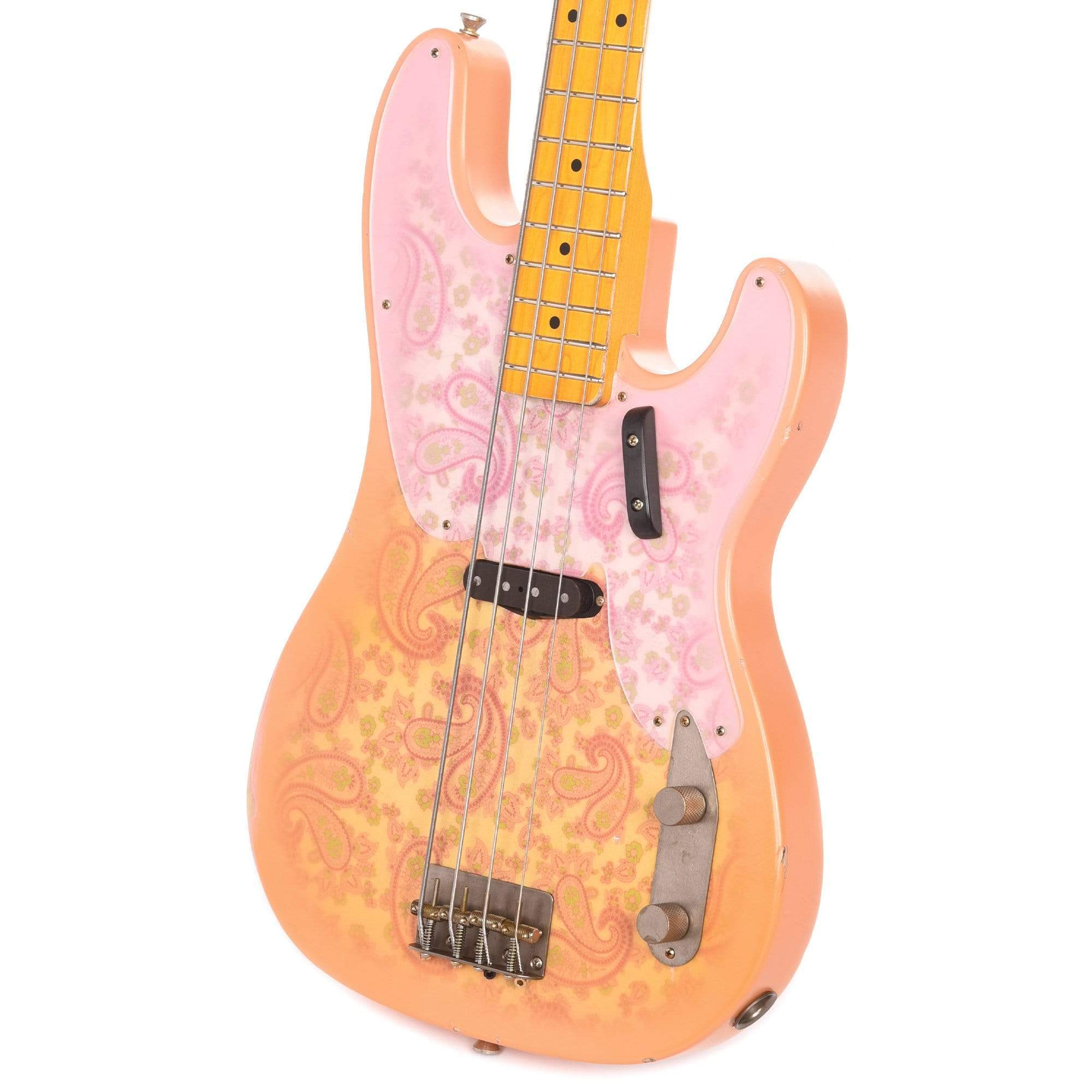 Nash PB Pink Paisley Relic w/Lollar Pickup Bass Guitars / 4-String