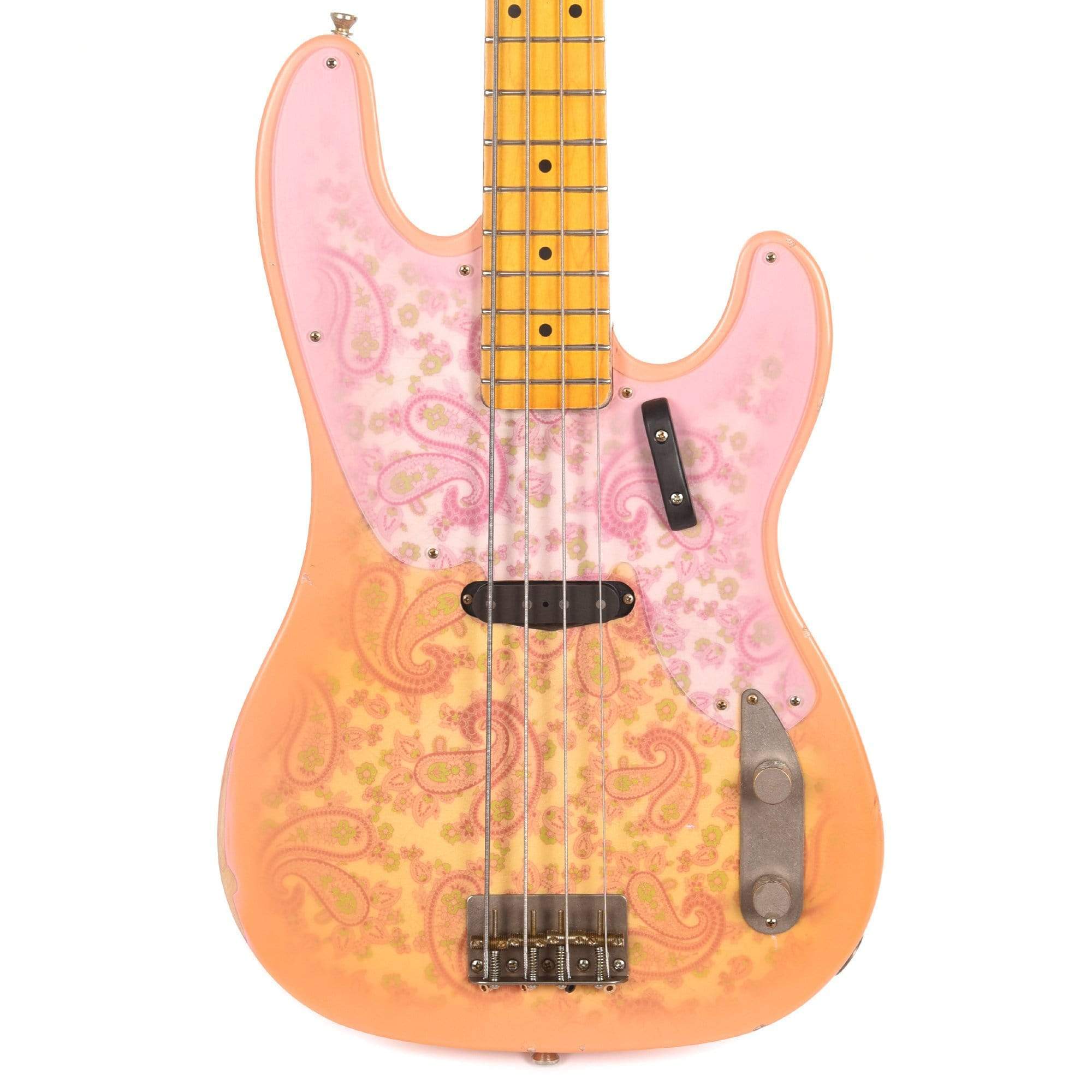 Nash PB Pink Paisley Relic w/Lollar Pickup Bass Guitars / 4-String