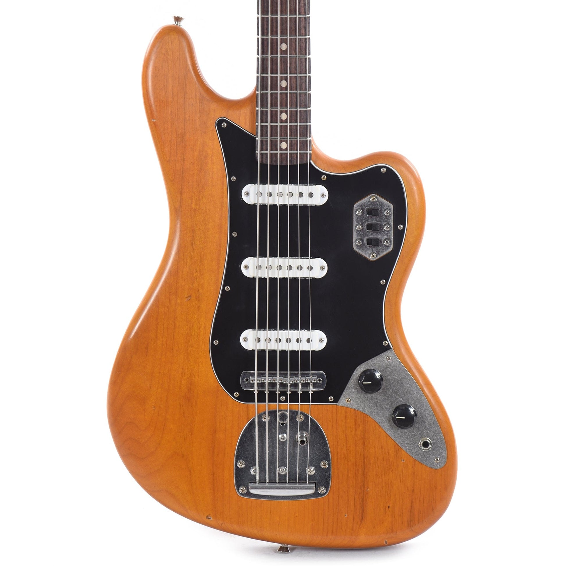 Nash B-6 Amber Medium Relic w/3-Ply Black Pickguard & Lollar Pickups Bass Guitars / 5-String or More