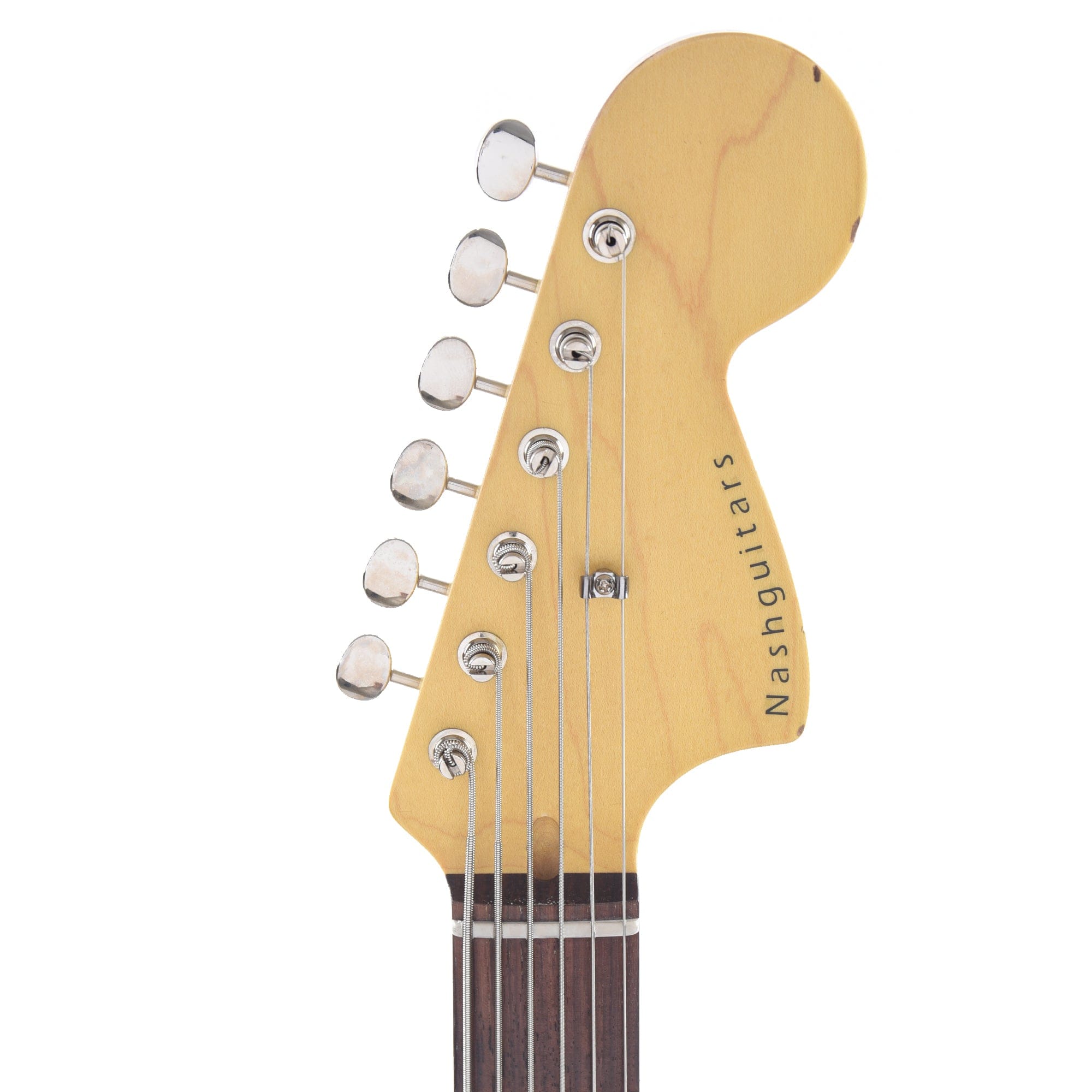 Nash B-6 Amber Medium Relic w/3-Ply Black Pickguard & Lollar Pickups Bass Guitars / 5-String or More