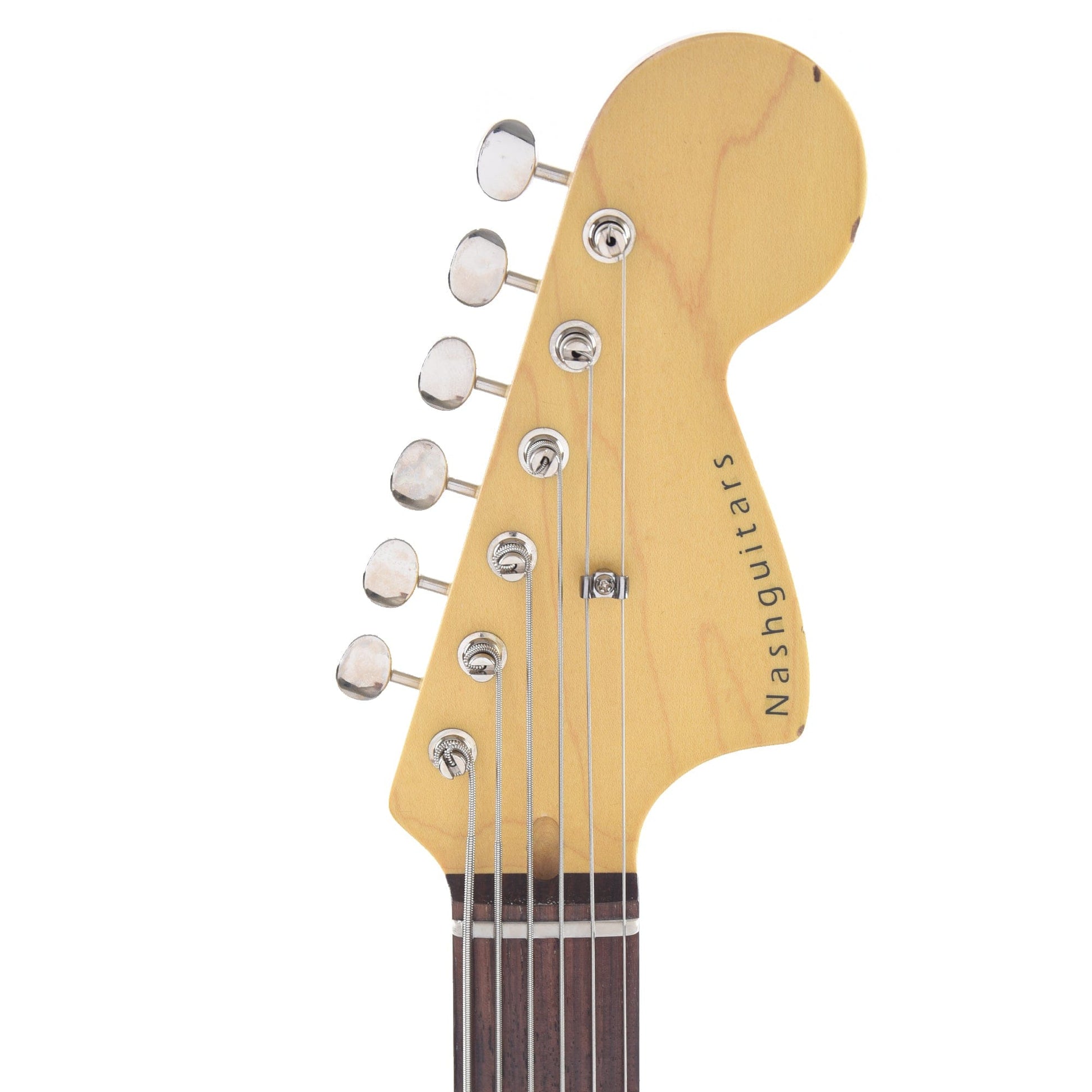 Nash B-6 Amber Medium Relic w/3-Ply Black Pickguard & Lollar Pickups Bass Guitars / 5-String or More