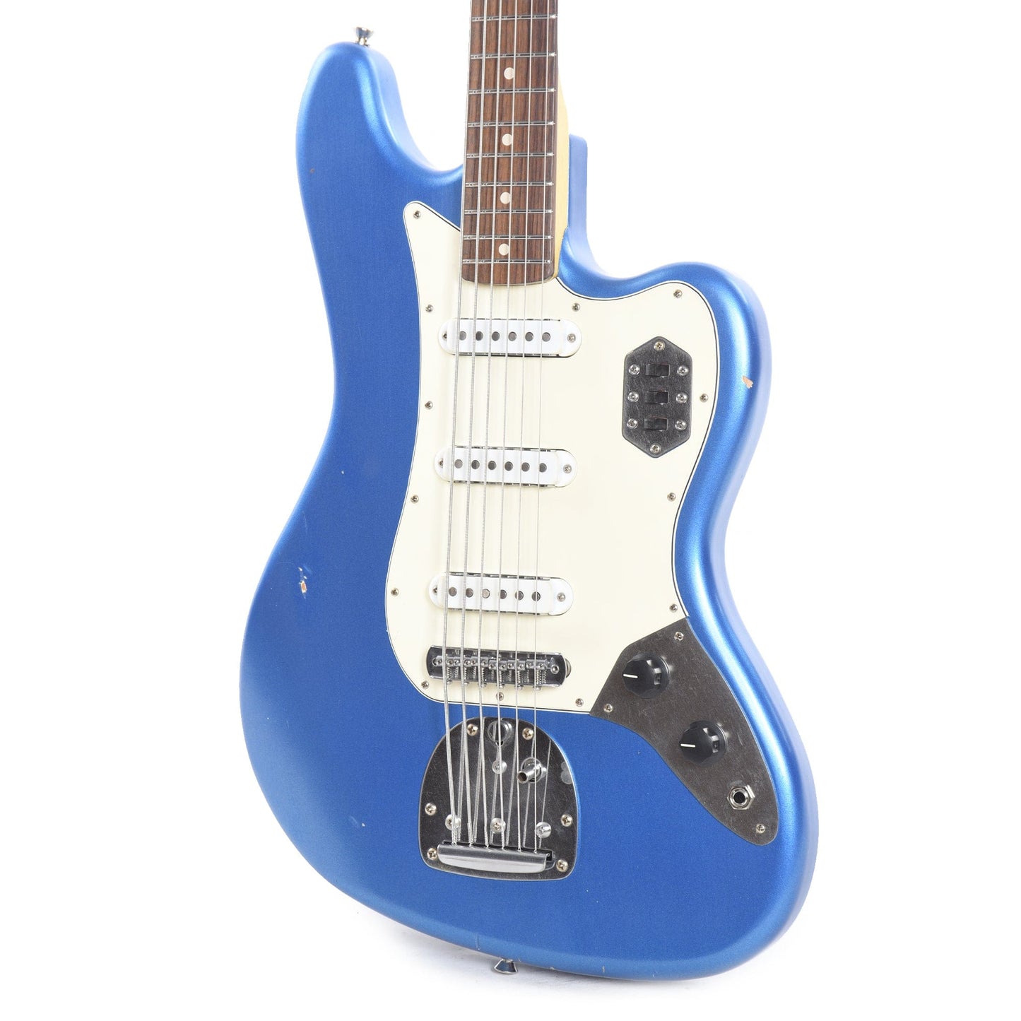 Nash B-6 Lake Placid Blue Light Relic w/3-Ply White, Lollar Pickups, & Matching Headstock Bass Guitars / 5-String or More
