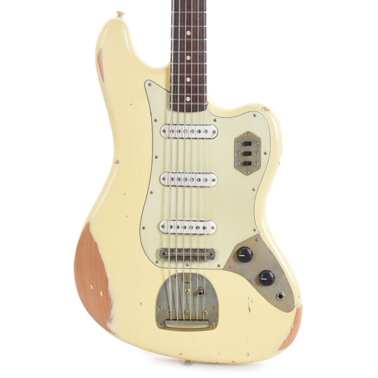 Nash B-6 Vintage White Heavy Relic w/3-Ply Mint Pickguard & Lollar Pickups Bass Guitars / 5-String or More