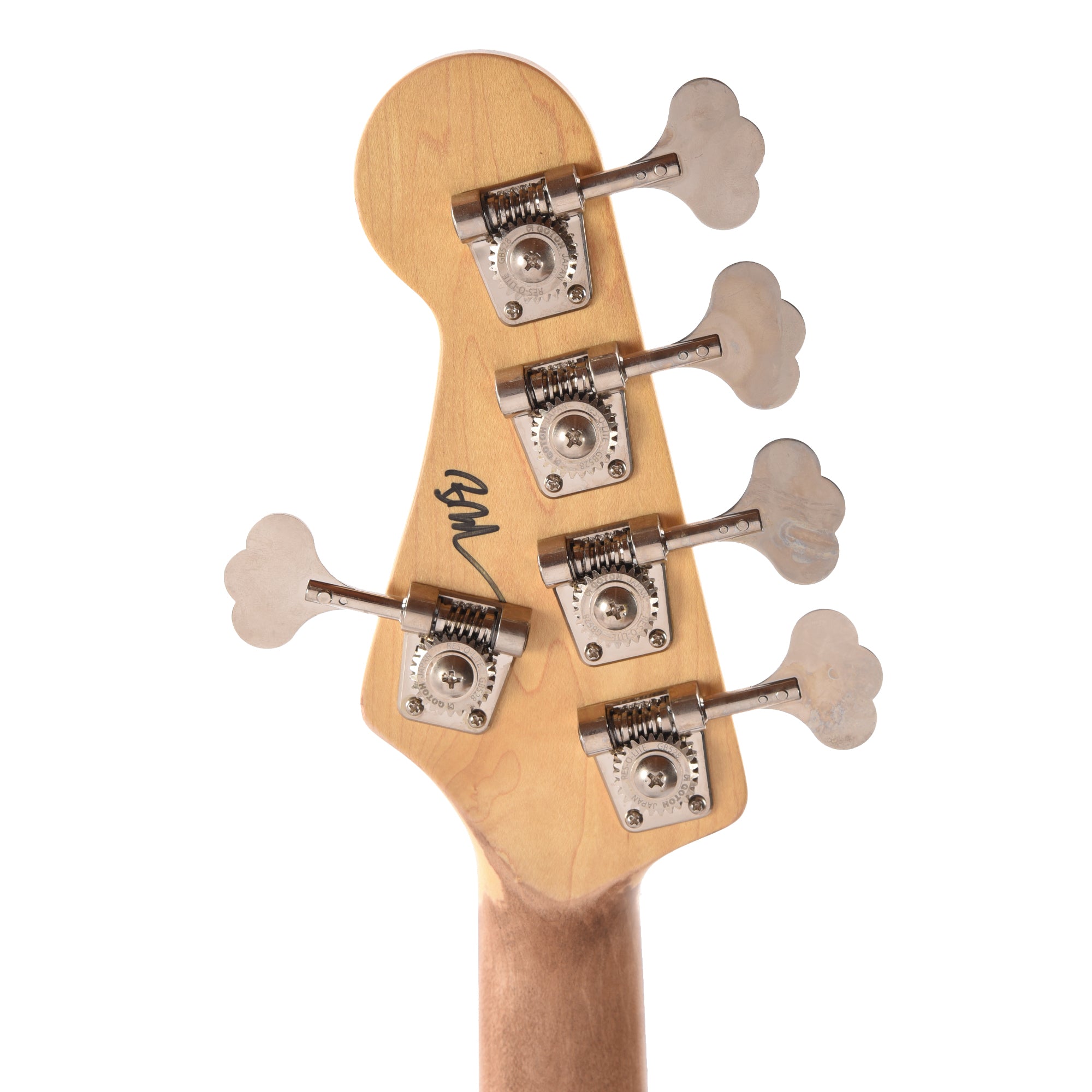 Nash JB-5 Mocha Medium Relic w/3-Ply White Pickguard & Lollar Pickups Bass Guitars / 5-String or More
