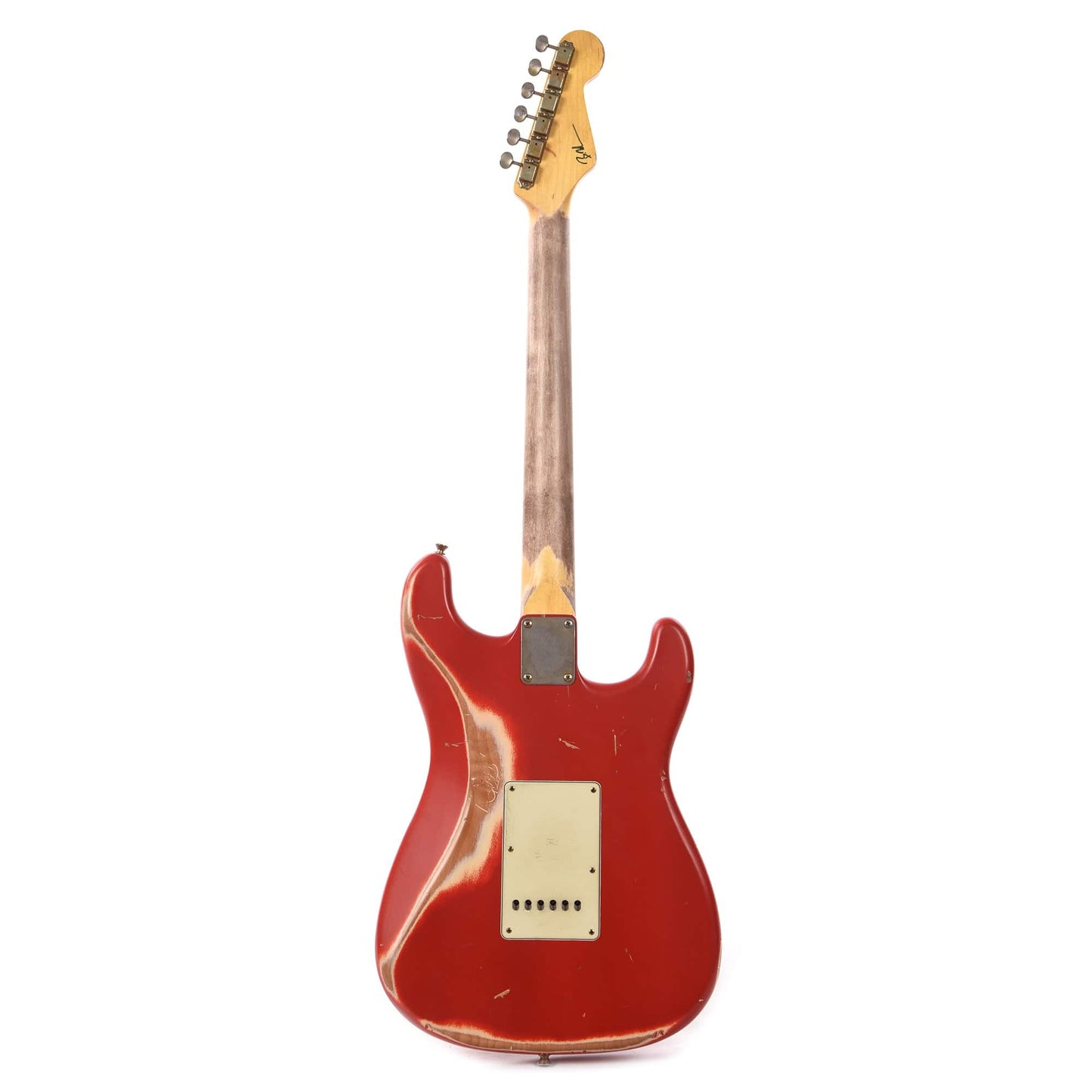 Nash S-63 LEFTY Dakota Red Heavy Relic w/3-Ply Mint Pickguard & Lollar Pickups Electric Guitars / Left-Handed
