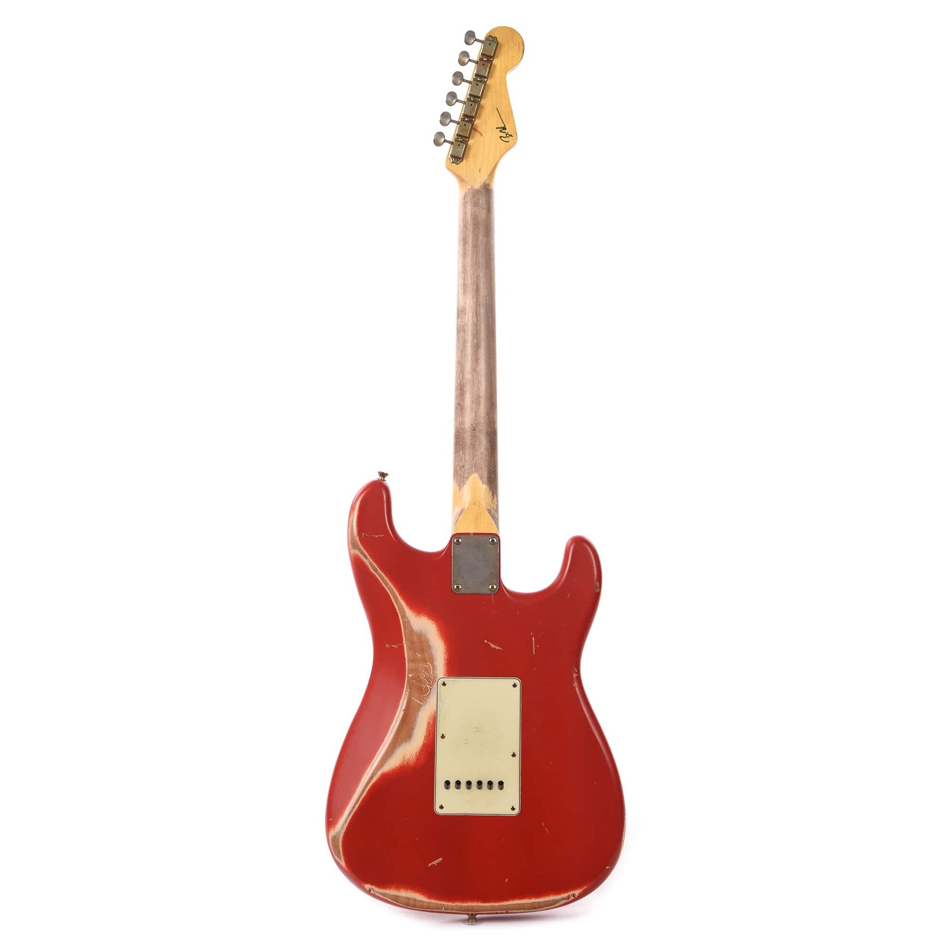 Nash S-63 LEFTY Dakota Red Heavy Relic w/3-Ply Mint Pickguard & Lollar Pickups Electric Guitars / Left-Handed