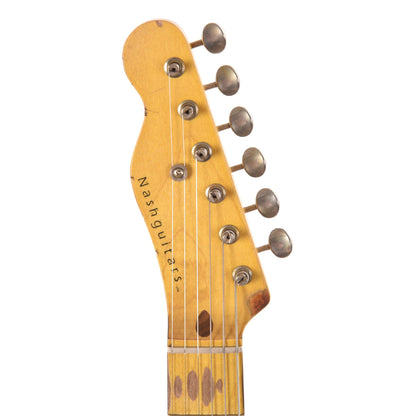 Nash T-52 HS LEFTY Black Heavy Relic w/1-Ply Black Pickguard, & Lollar Pickups Electric Guitars / Left-Handed