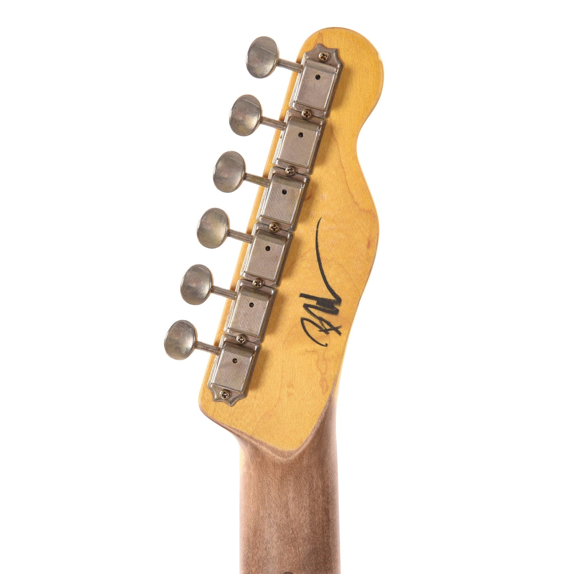 Nash T-52 HS LEFTY Black Heavy Relic w/1-Ply Black Pickguard, & Lollar Pickups Electric Guitars / Left-Handed