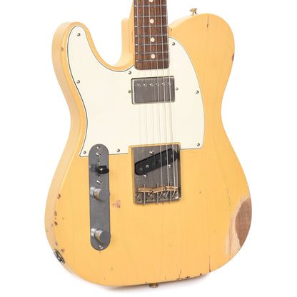 Nash T-63 HS LEFTY Ash Cream Medium Relic w/3-Ply White Pickguard, & Lollar Pickups Electric Guitars / Left-Handed