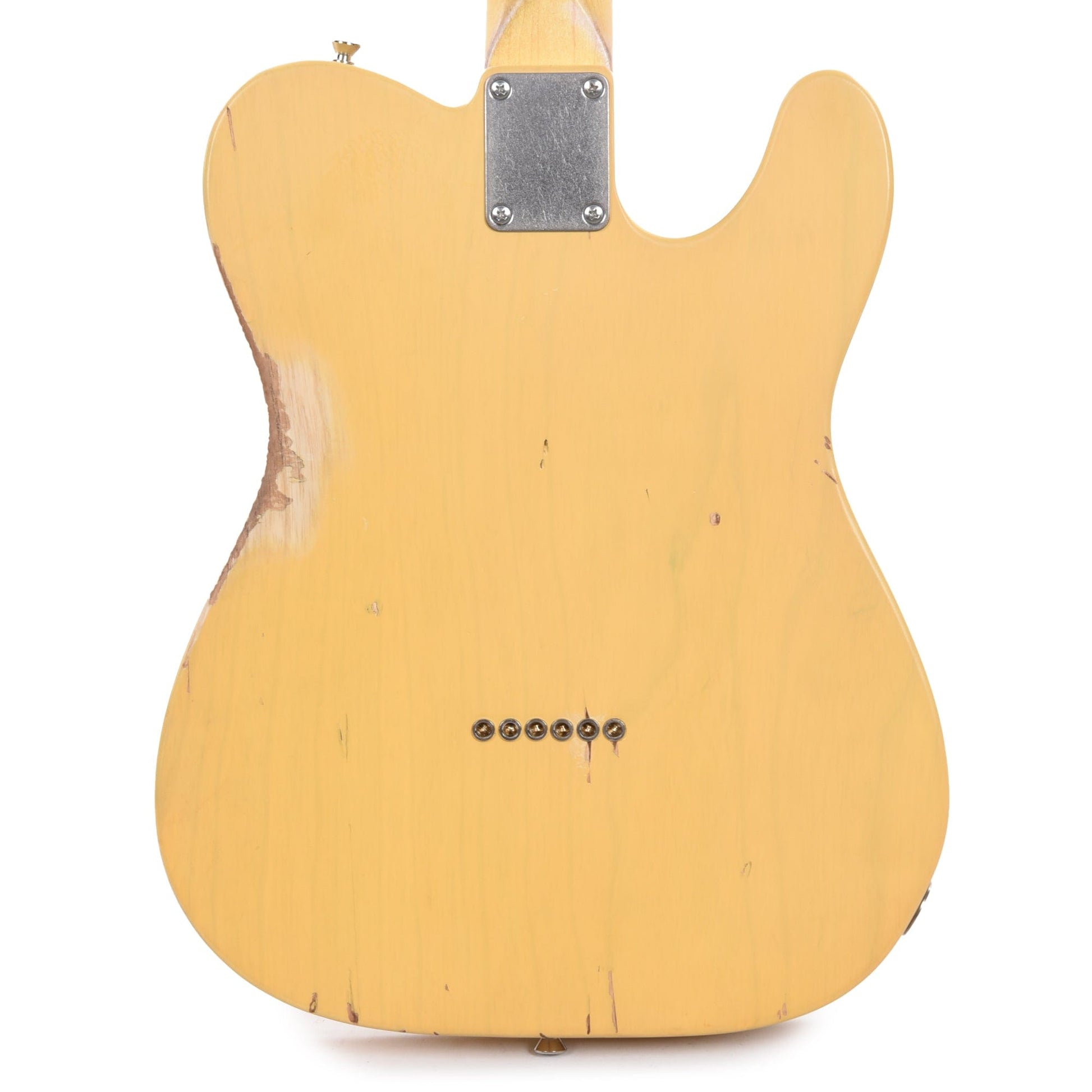 Nash T-63 HS LEFTY Ash Cream Medium Relic w/3-Ply White Pickguard, & Lollar Pickups Electric Guitars / Left-Handed