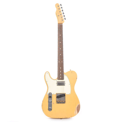 Nash T-63 HS LEFTY Ash Cream Medium Relic w/3-Ply White Pickguard, & Lollar Pickups Electric Guitars / Left-Handed