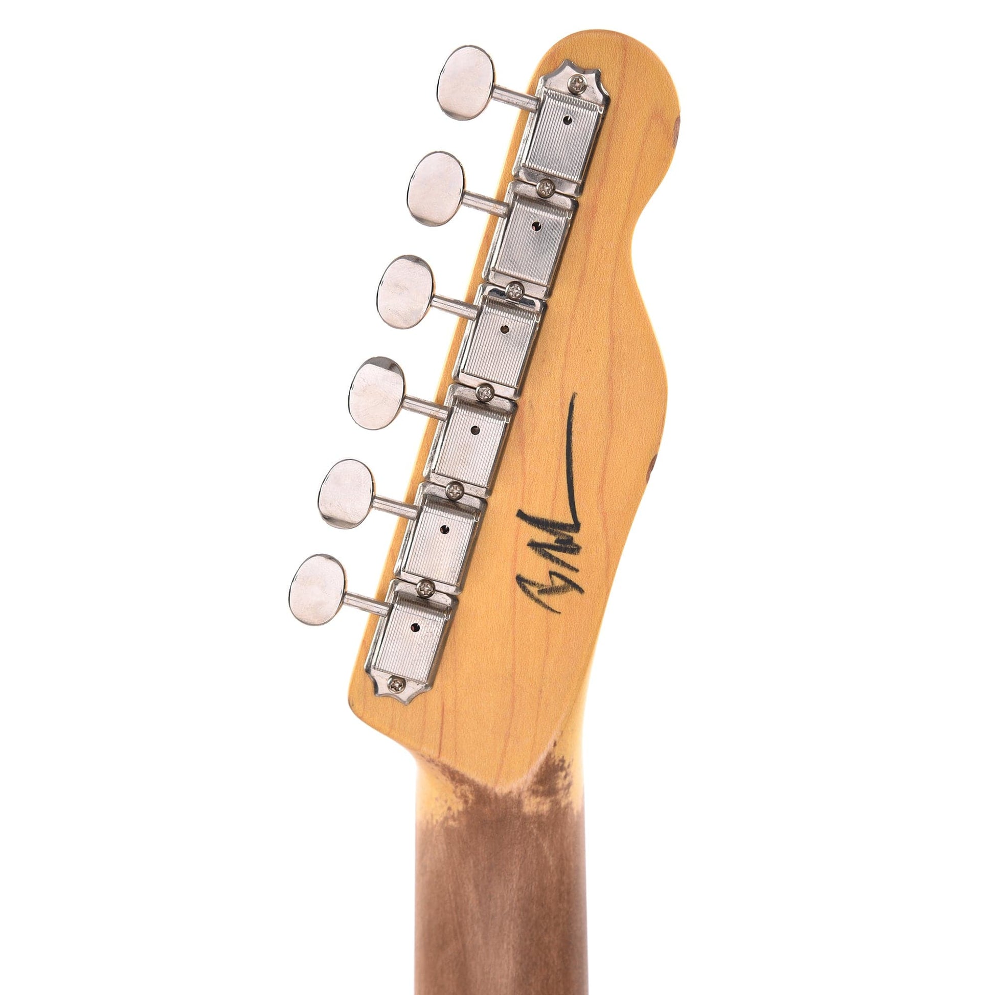 Nash T-63 HS LEFTY Ash Cream Medium Relic w/3-Ply White Pickguard, & Lollar Pickups Electric Guitars / Left-Handed