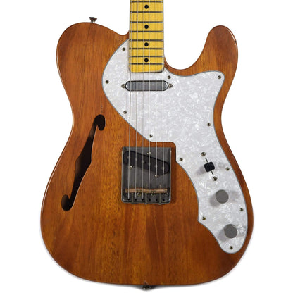 Nash T-69TL Mahogany Amber Light Relic w/3-Ply Pearloid Pickguard & Lollar Pickups Electric Guitars / Semi-Hollow