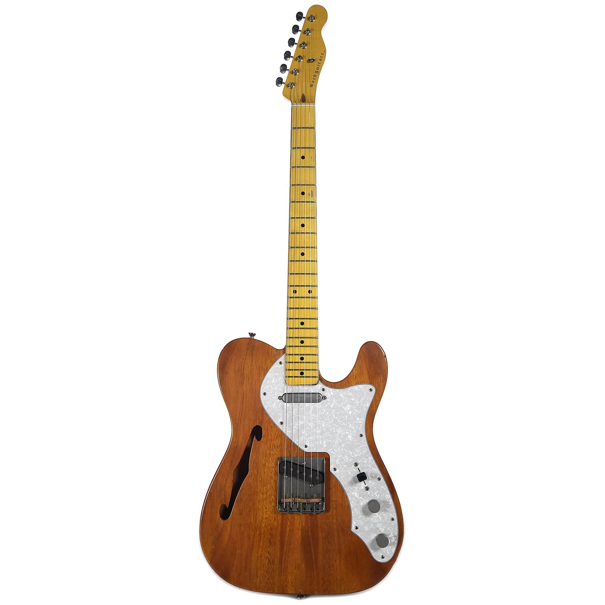 Nash T-69TL Mahogany Amber Light Relic w/3-Ply Pearloid Pickguard & Lollar Pickups Electric Guitars / Semi-Hollow