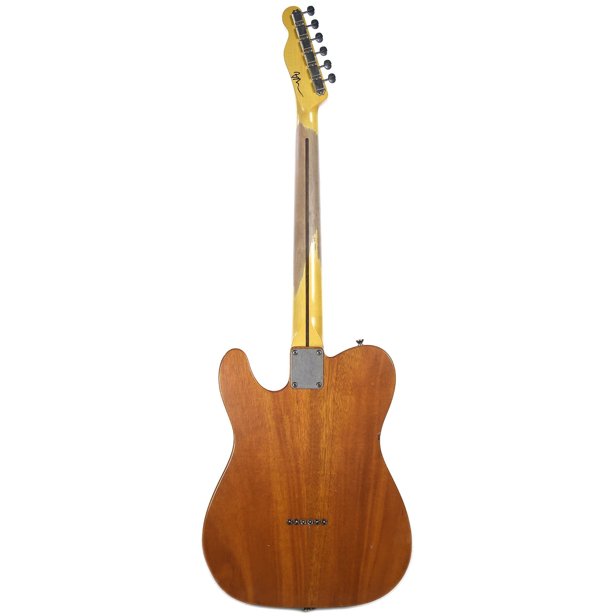 Nash T-69TL Mahogany Amber Light Relic w/3-Ply Pearloid Pickguard & Lollar Pickups Electric Guitars / Semi-Hollow