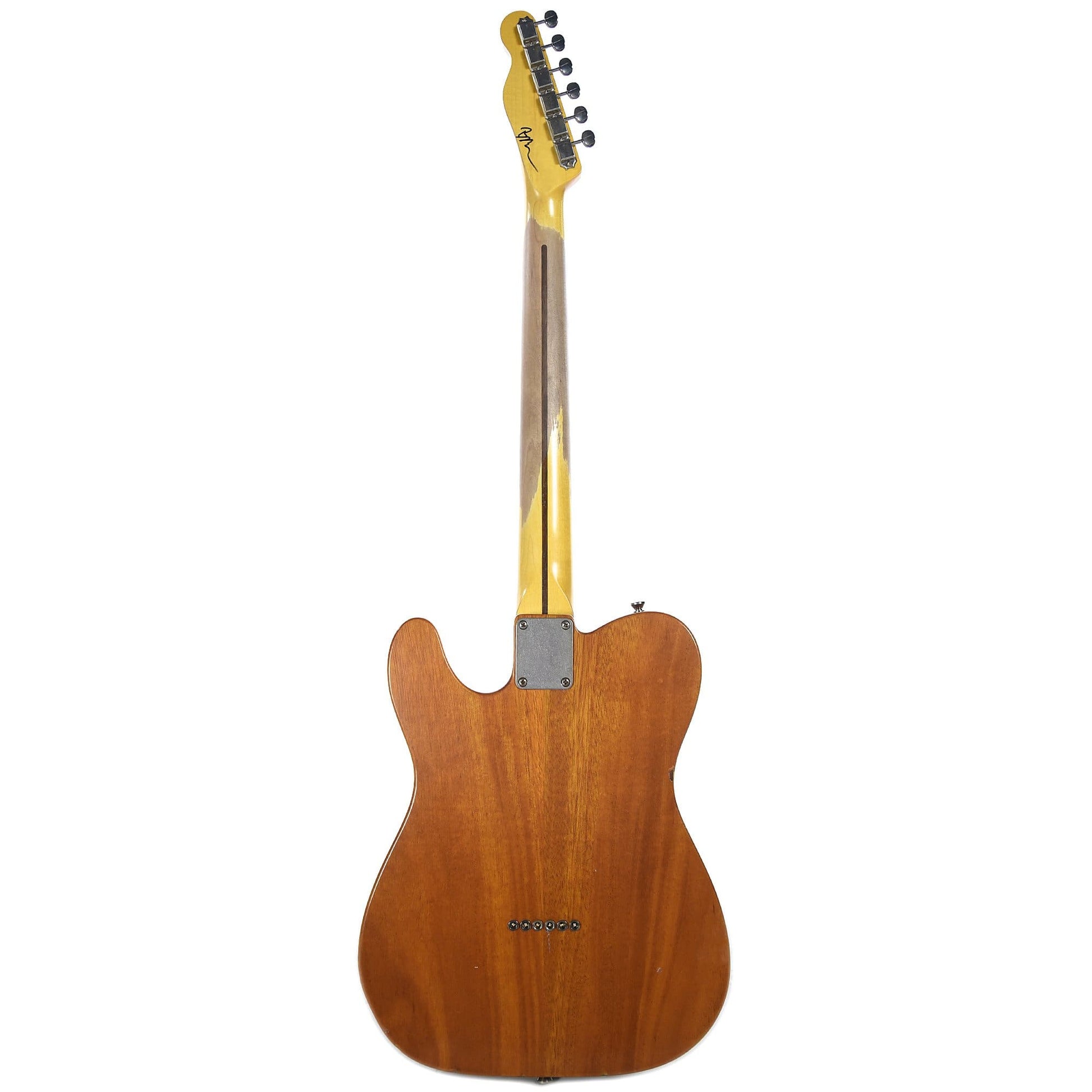 Nash T-69TL Mahogany Amber Light Relic w/3-Ply Pearloid Pickguard & Lollar Pickups Electric Guitars / Semi-Hollow