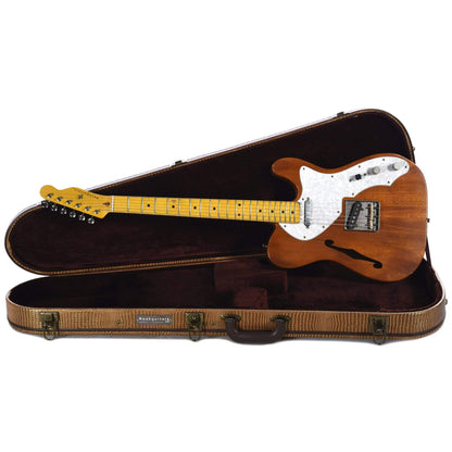 Nash T-69TL Mahogany Amber Light Relic w/3-Ply Pearloid Pickguard & Lollar Pickups Electric Guitars / Semi-Hollow