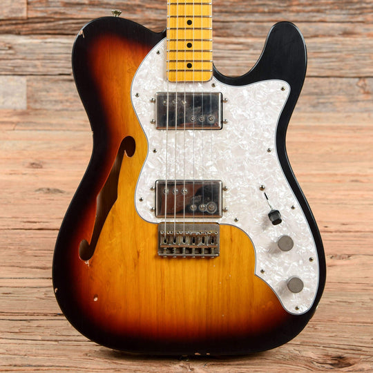 Nash T-72TL Sunburst 2021 Electric Guitars / Semi-Hollow