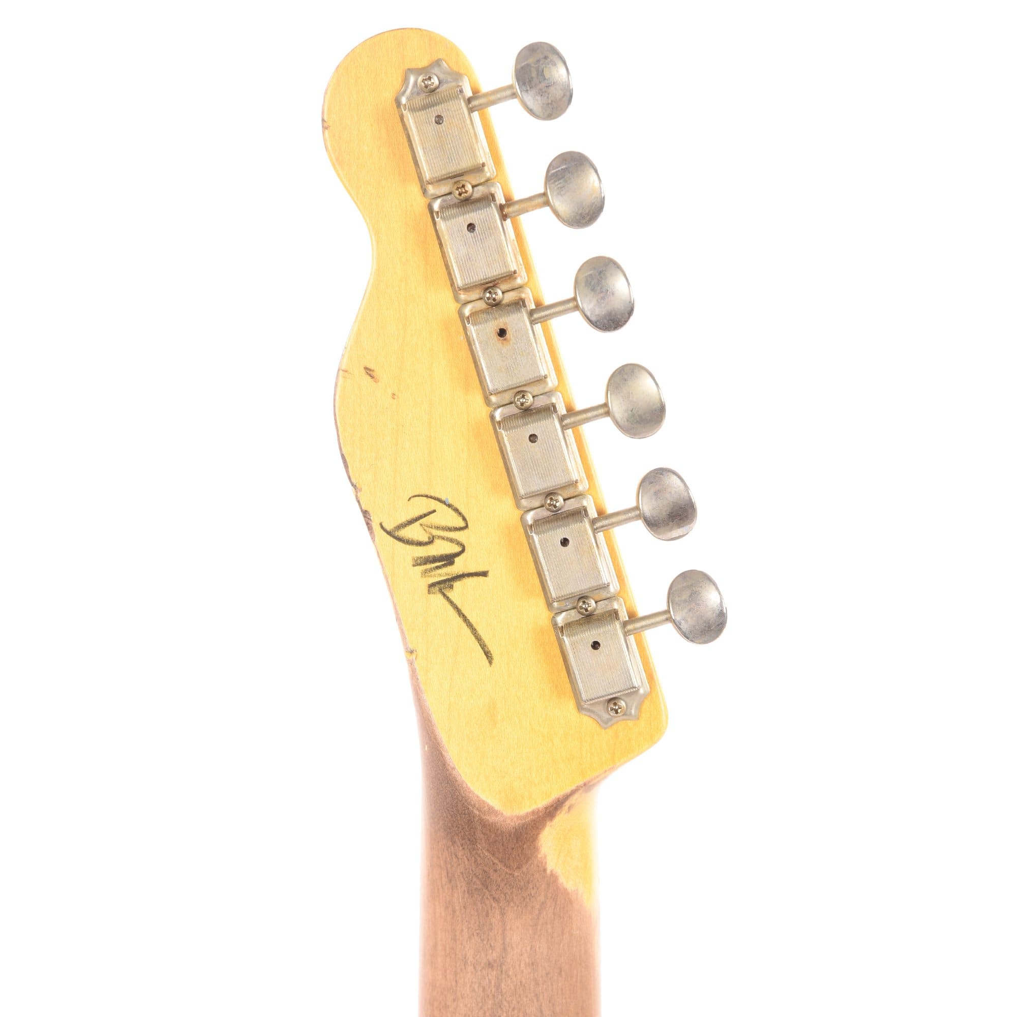 Nash E-52 Butterscotch Blonde Extra Heavy Relic Contoured Body w/1-Ply Black Pickguard & Duncan Stacked HB Electric Guitars / Solid Body