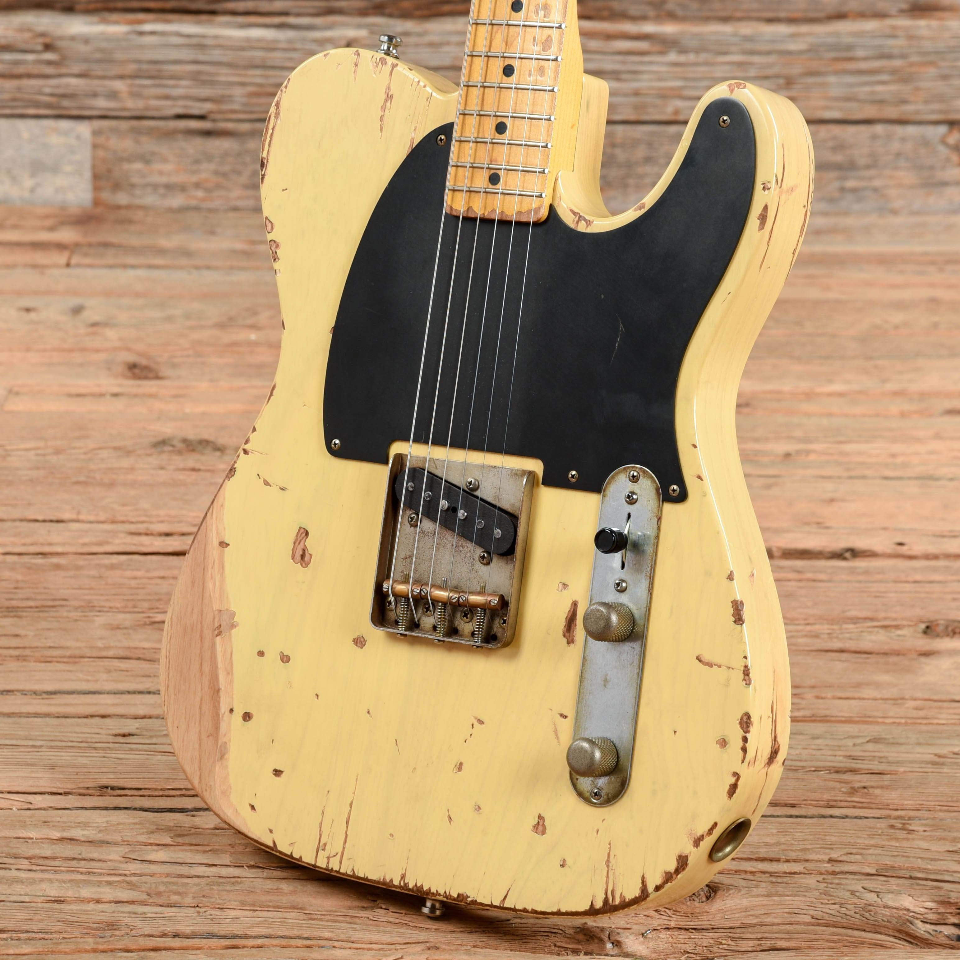Nash E-52 Heavy Aged Butterscotch Blonde Electric Guitars / Solid Body